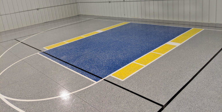Epoxy Flooring | Basketball Court